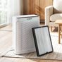 Devanti Air Purifier H12 HEPA Cleaner PM2.5 Display Spare Filter White PURI-E-2008-FT-WH