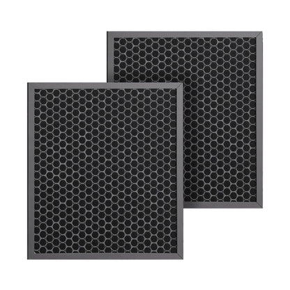 Devanti Air Purifier Filter Replacement H12 HEPA 2 Pack Dual Intake PURI-E-4866PET-FT