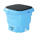 Devanti Portable Washing Machine 4.5L Blue PWM-B-FOLD-4.5-BL