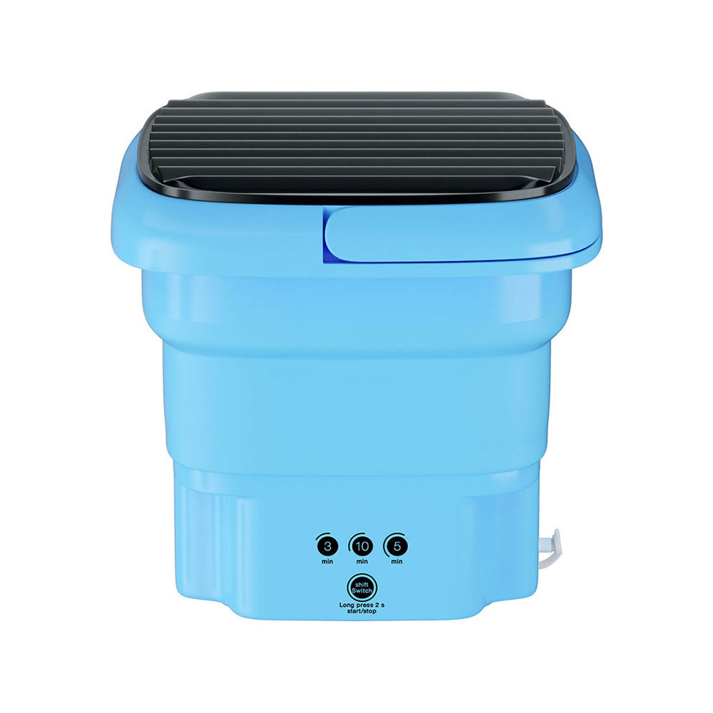 Devanti Portable Washing Machine 4.5L Blue PWM-B-FOLD-4.5-BL