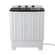 Devanti Portable Washing Machine Twin Tub 7KG White PWM-B-T-7KG-WH
