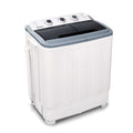 Devanti Portable Washing Machine Twin Tub 4.6KG White PWM-T-98-WH