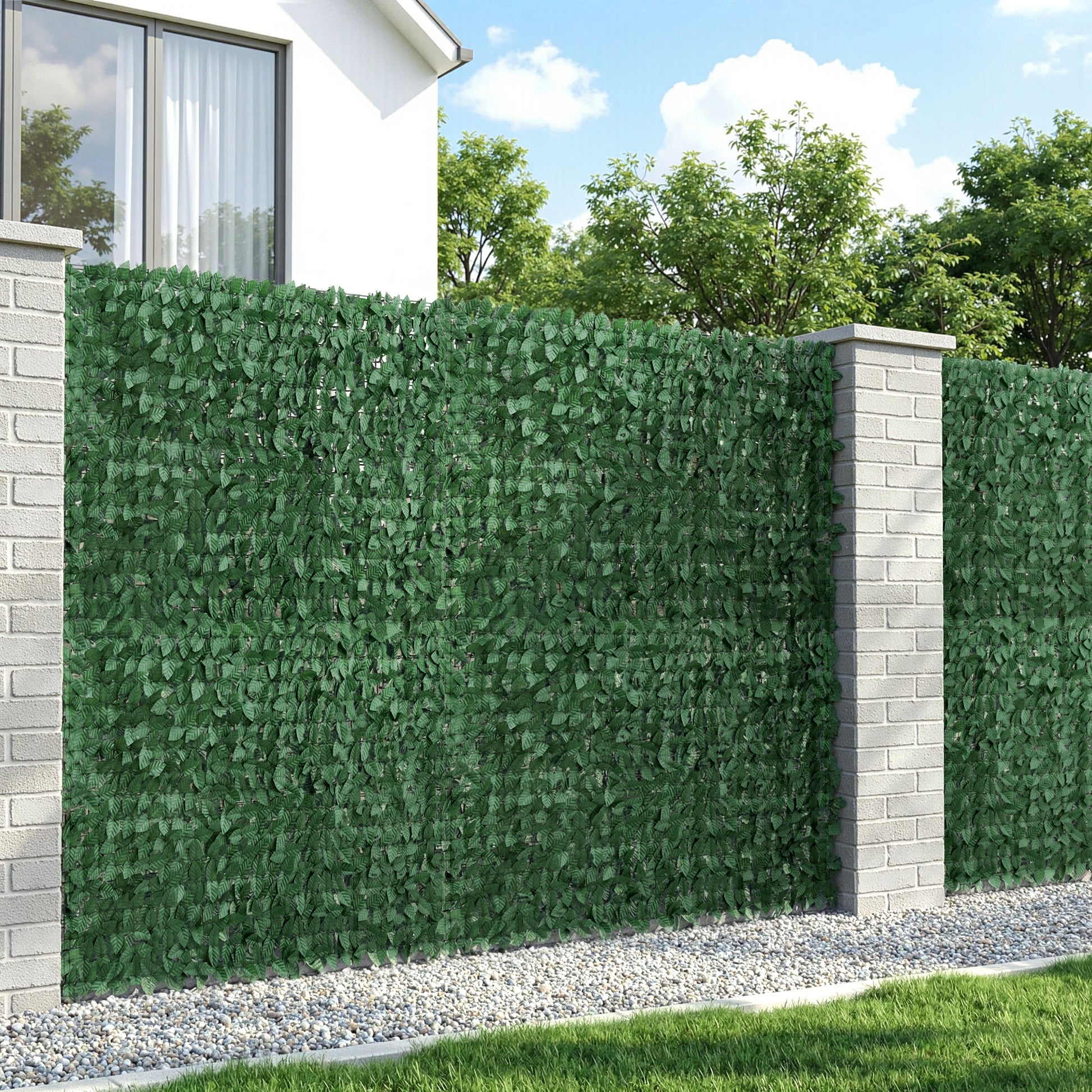 Gardeon Artificial Ivy Privacy Fence Screen Greenery Backdrop Panel for Balcony Patio Garden PWP-100X600-GN