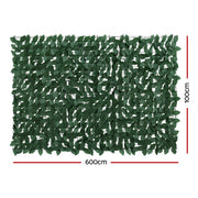 Gardeon Artificial Ivy Privacy Fence Screen Greenery Backdrop Panel for Balcony Patio Garden PWP-100X600-GN