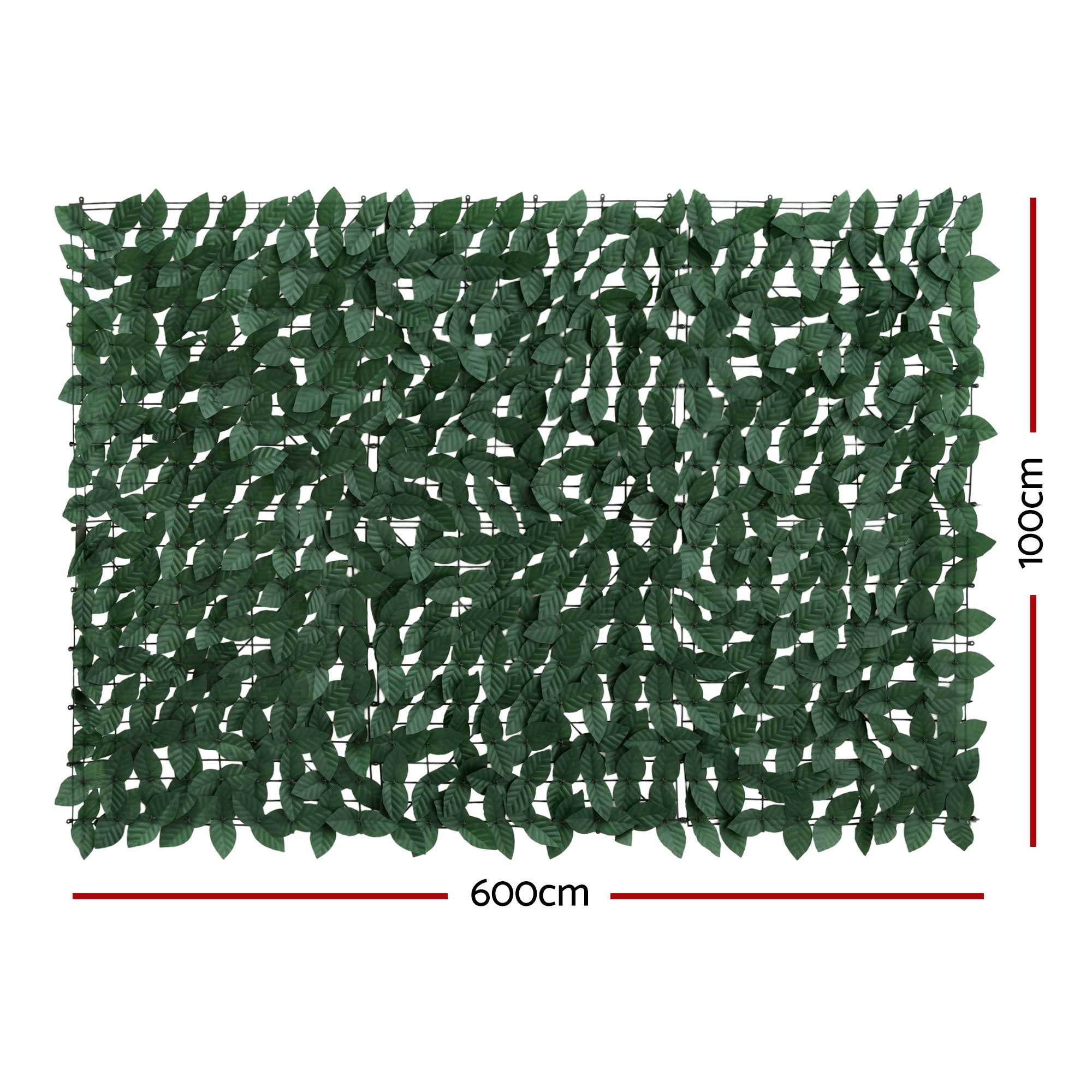 Gardeon Artificial Ivy Privacy Fence Screen Greenery Backdrop Panel for Balcony Patio Garden PWP-100X600-GN