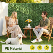 Gardeon Artificial Ivy Privacy Fence Screen Greenery Backdrop Panel for Balcony Patio Garden PWP-100X600-GN