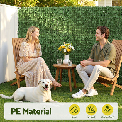 Gardeon Artificial Ivy Privacy Fence Screen Greenery Backdrop Panel for Balcony Patio Garden PWP-100X600-GN