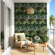 Gardeon 4PCS Artificial Plant Wall Panels 40X60CM Boxwood Panel Flower Backdrop Backyard Green Decor PWP-40X60-RD-4X