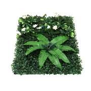 Gardeon 4PCS Artificial Plant Wall Panels 40X60CM Boxwood Panel Leaf Backdrop Backyard Green Decor PWP-40X60-WH-4X