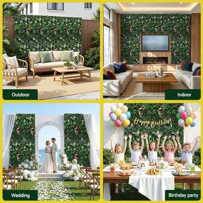 Gardeon Artificial Plant Wall Panels 50X100CM Boxwood Panel Hedge Grass Backdrop Green Decor Backyard PWP-50X100-WH