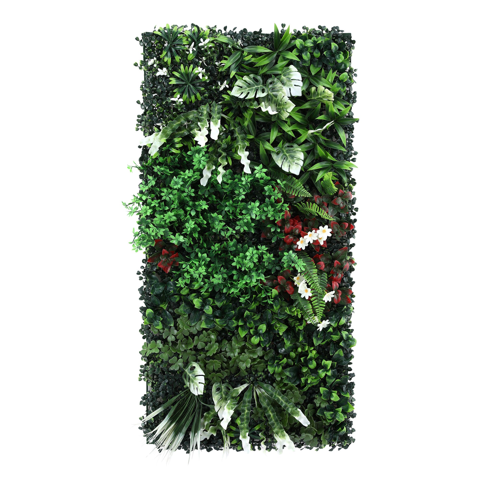 Gardeon Artificial Plant Wall Panels 50X100CM Boxwood Panel Hedge Grass Backdrop Green Decor Backyard PWP-50X100-WH