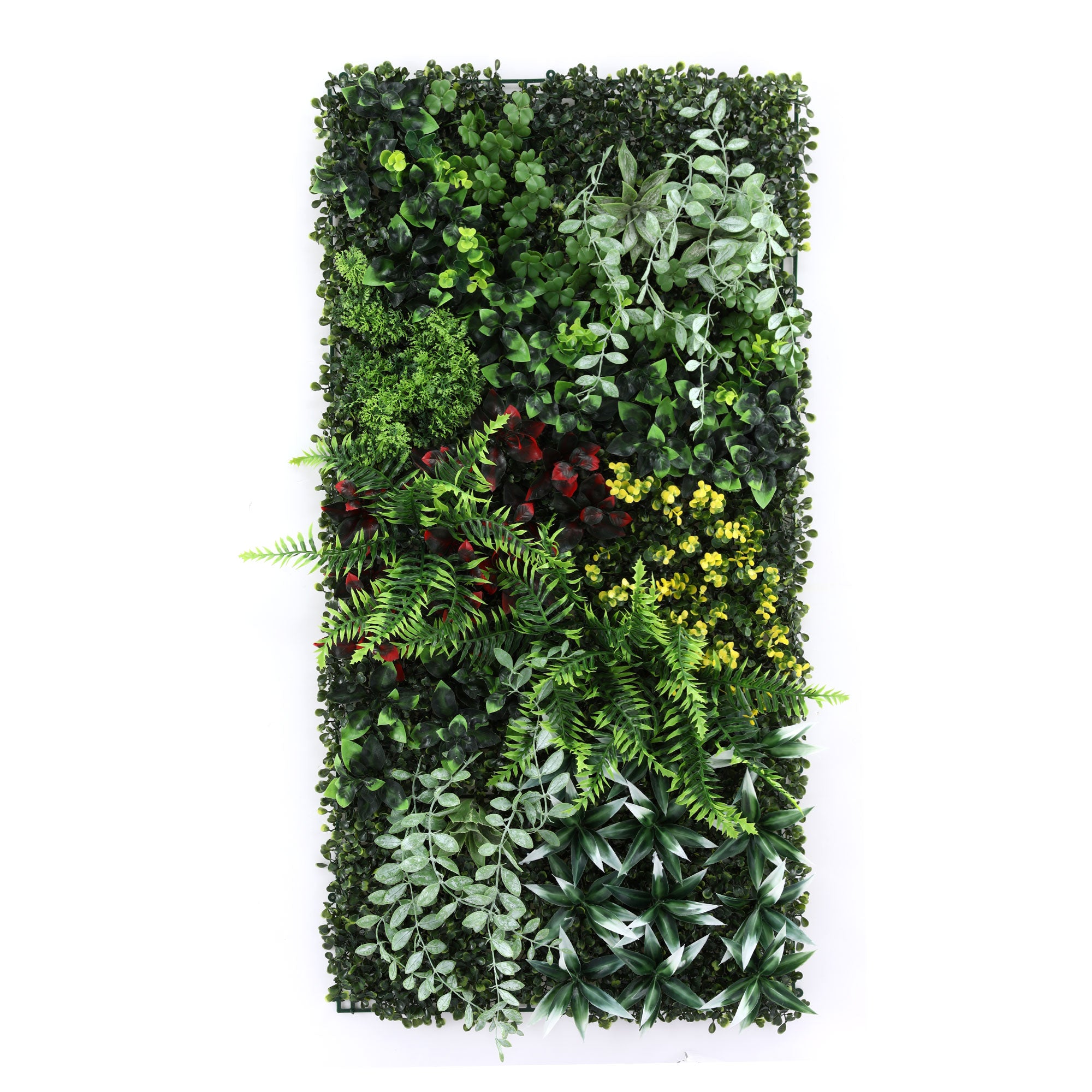 Gardeon Artificial Plant Wall Panels 50X100CM Boxwood Panel Hedge Grass Backdrop Backyard Green Decor PWP-50X100-YE