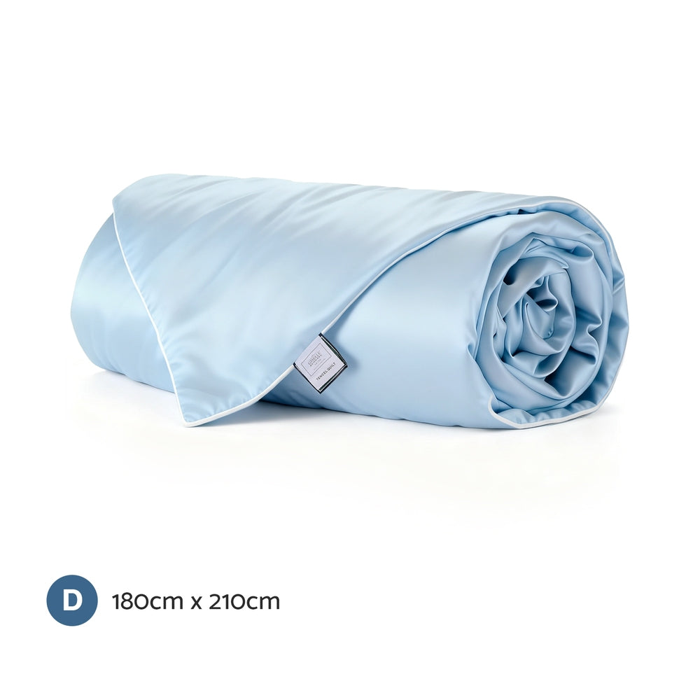 Giselle Tencel Quilt 200GSM Summer Quilts Comforter Doona Light Weight Soft Throw Blanket Double QUIILT-TC-200-D