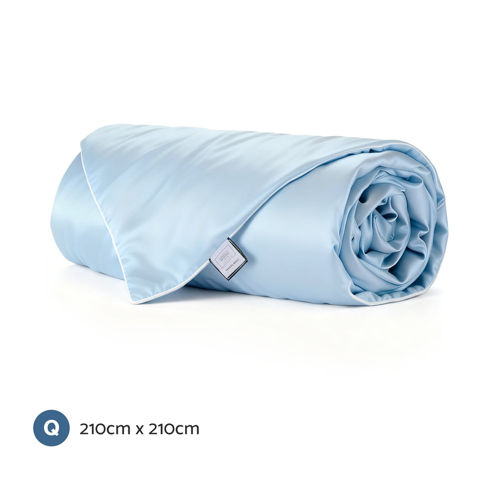 Giselle Tencel Quilt 200GSM Summer Quilts Comforter Doona Light Weight Soft Throw Blanket Queen QUIILT-TC-200-Q