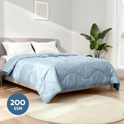 Giselle Tencel Quilt 200GSM Summer Quilts Comforter Doona Light Weight Soft Throw Blanket Queen QUIILT-TC-200-Q