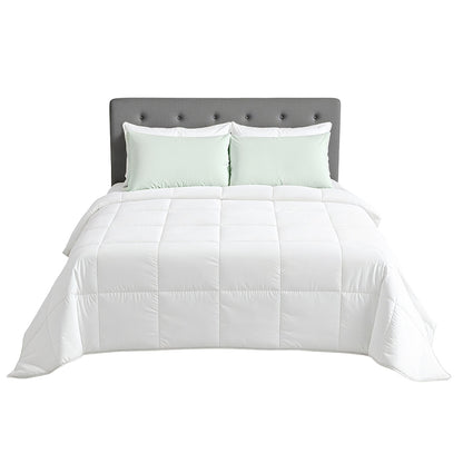 Giselle Bedding 200GSM Bamboo Quilt Summer Quilts All Season Doona Duvet Lightweight Super King QUILT-BAM-200-SK