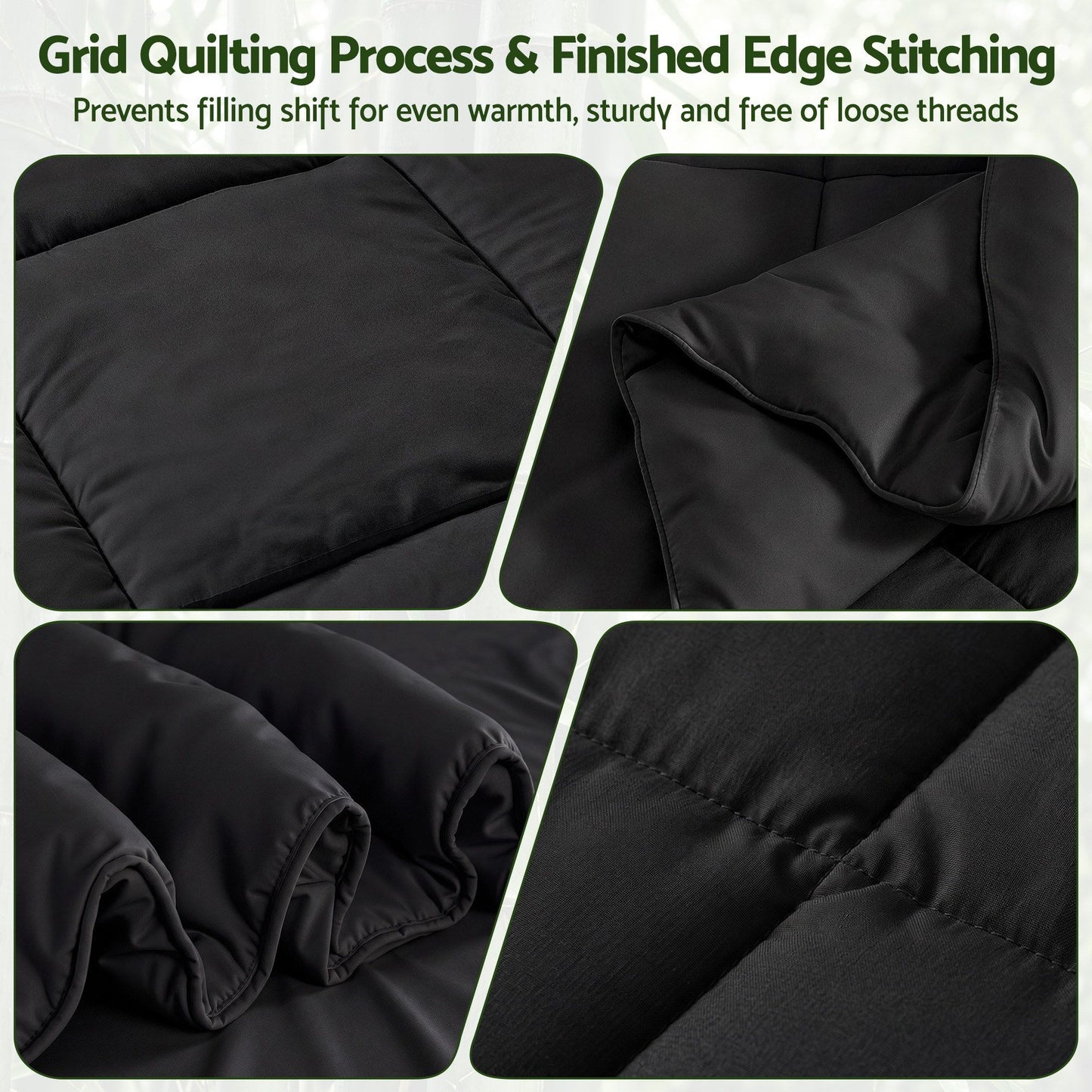 Giselle 200GSM Bamboo Microfibre Super King Quilt Lightweight All Season Doona