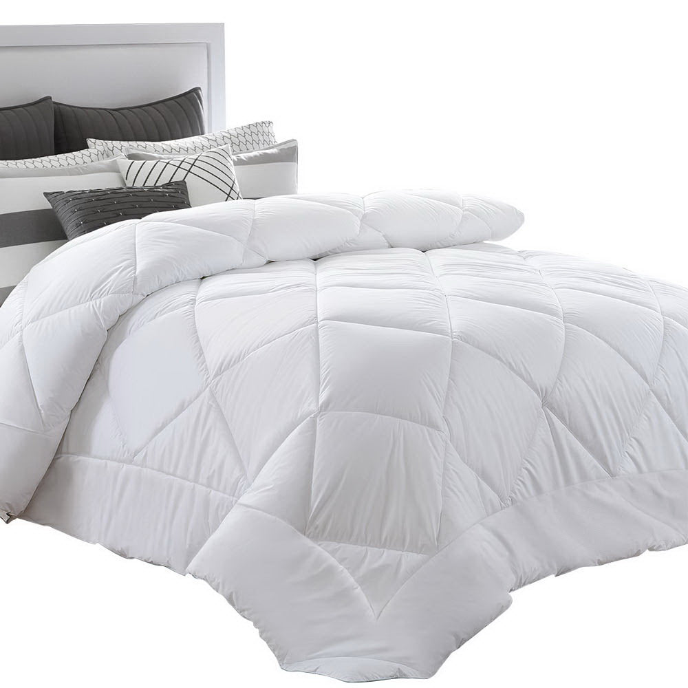 Giselle Bedding 400GSM Microfibre Bamboo Quilt Super King QUILT-BAM-400-SK