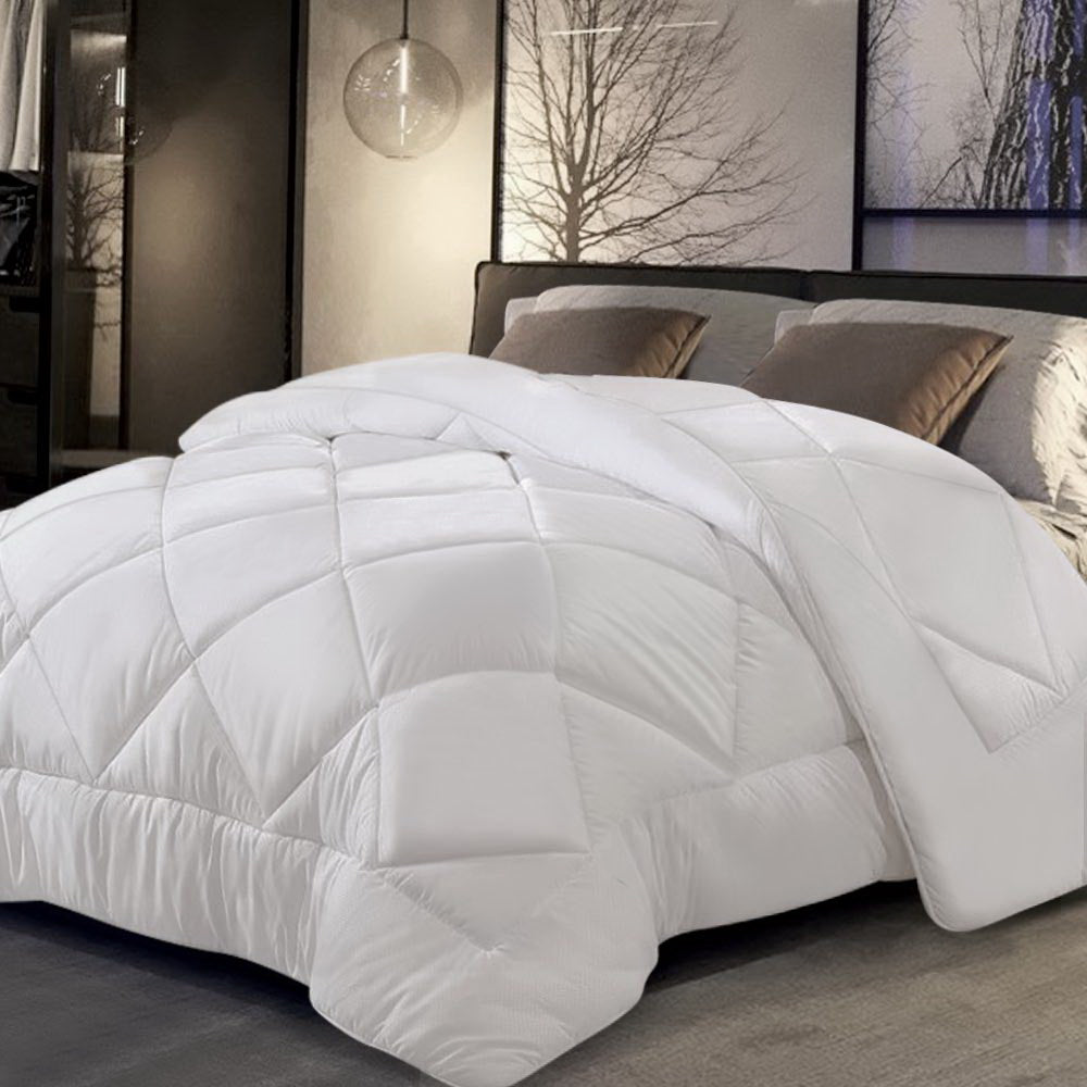 Giselle Bedding 800GSM Microfibre Bamboo Quilt Super King QUILT-BAM-800-SK