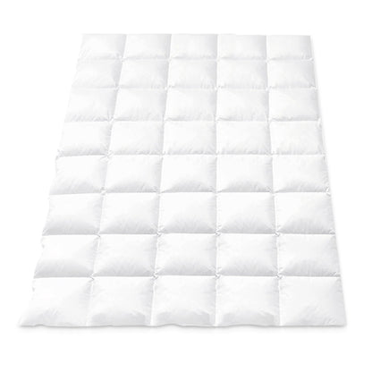 Giselle Bedding 700GSM Duck Down Feather Quilt Duvet Doona Winter Blanket Single QUILT-DFD-700-S1