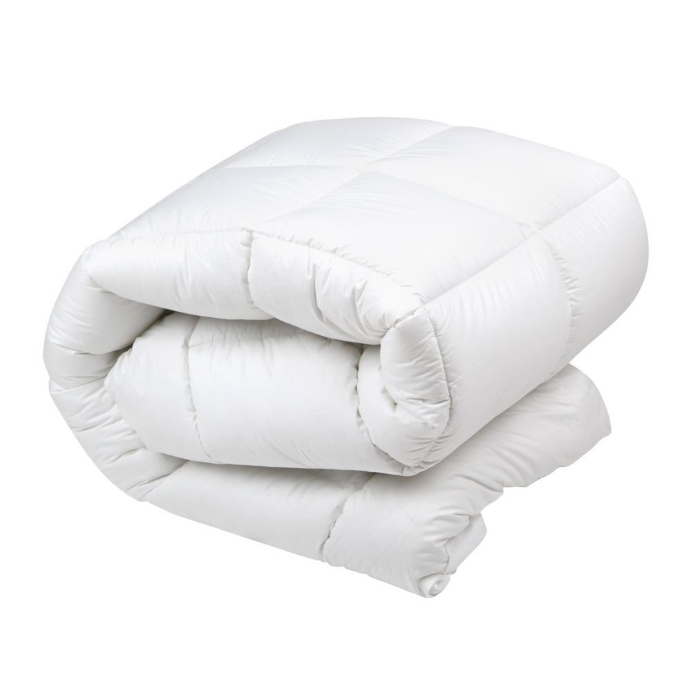 Giselle Bedding 500GSM Duck Down Feather Quilt King QUILT-DFD-95-K