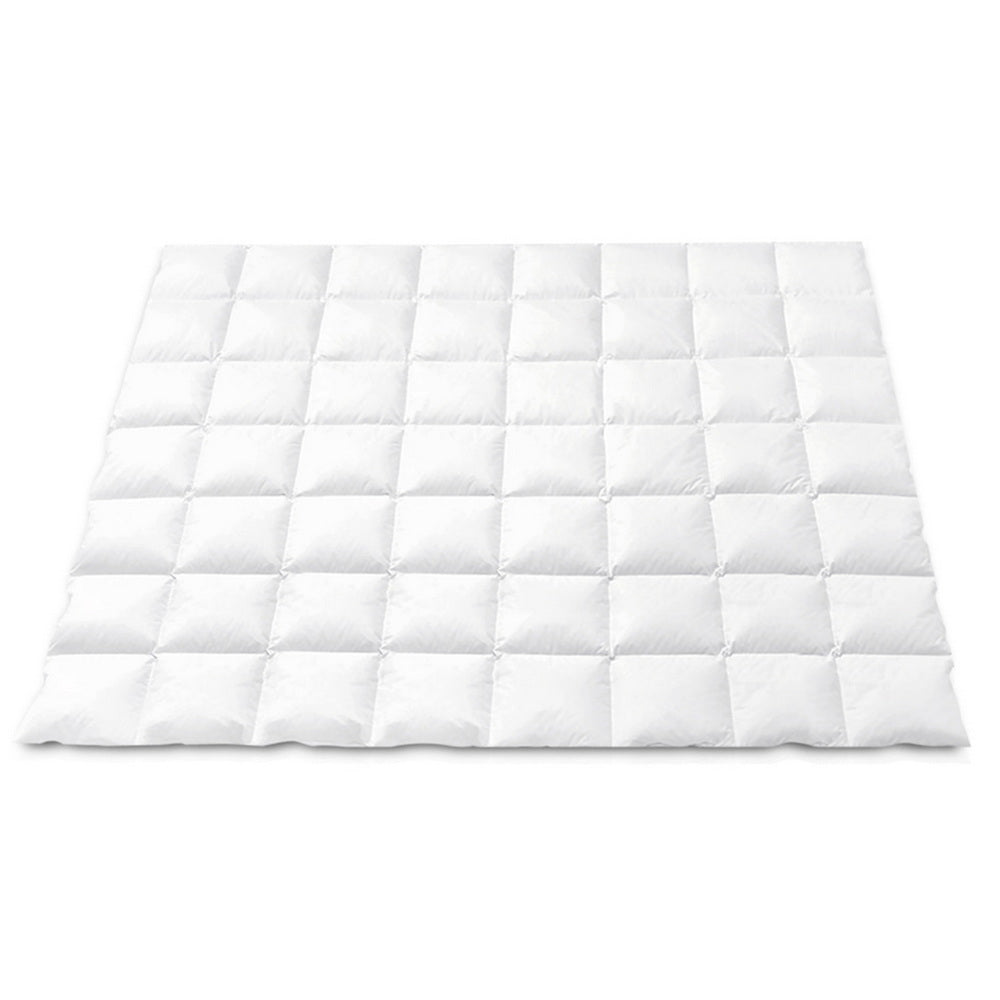 Giselle Bedding 800GSM Goose Down Feather Quilt Winter Blanket Duvet Comforter Double QUILT-GOOSE-800-D1