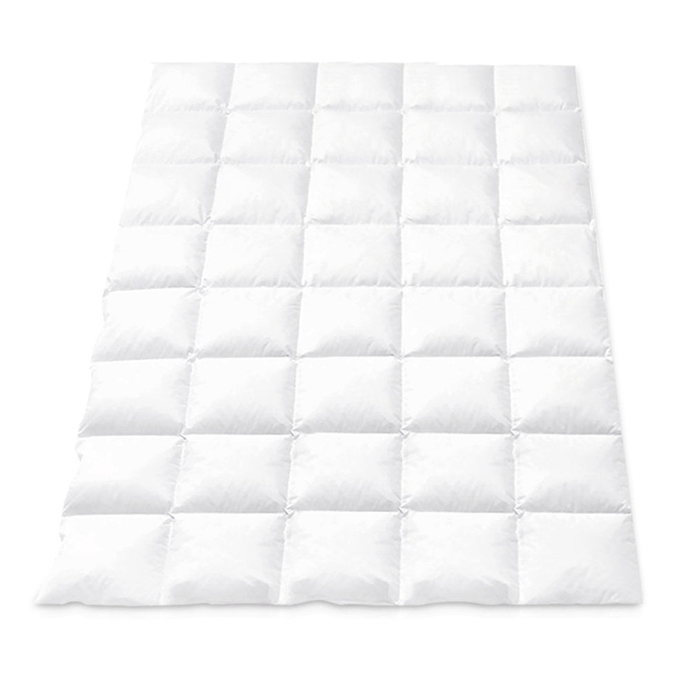 Giselle Bedding 800GSM Goose Down Feather Quilt Winter Blanket Duvet Comforter Single QUILT-GOOSE-800-S1