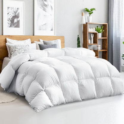 Giselle Bedding 500GSM Goose Down Feather Quilt Super King QUILT-GOOSE-95-SK