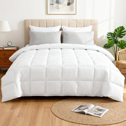 Giselle Bedding Super King Size 400GSM Microfiber Quilt All Season Duvet Quilts Comforter Winter Summer QUILT-RCYF-400-SK