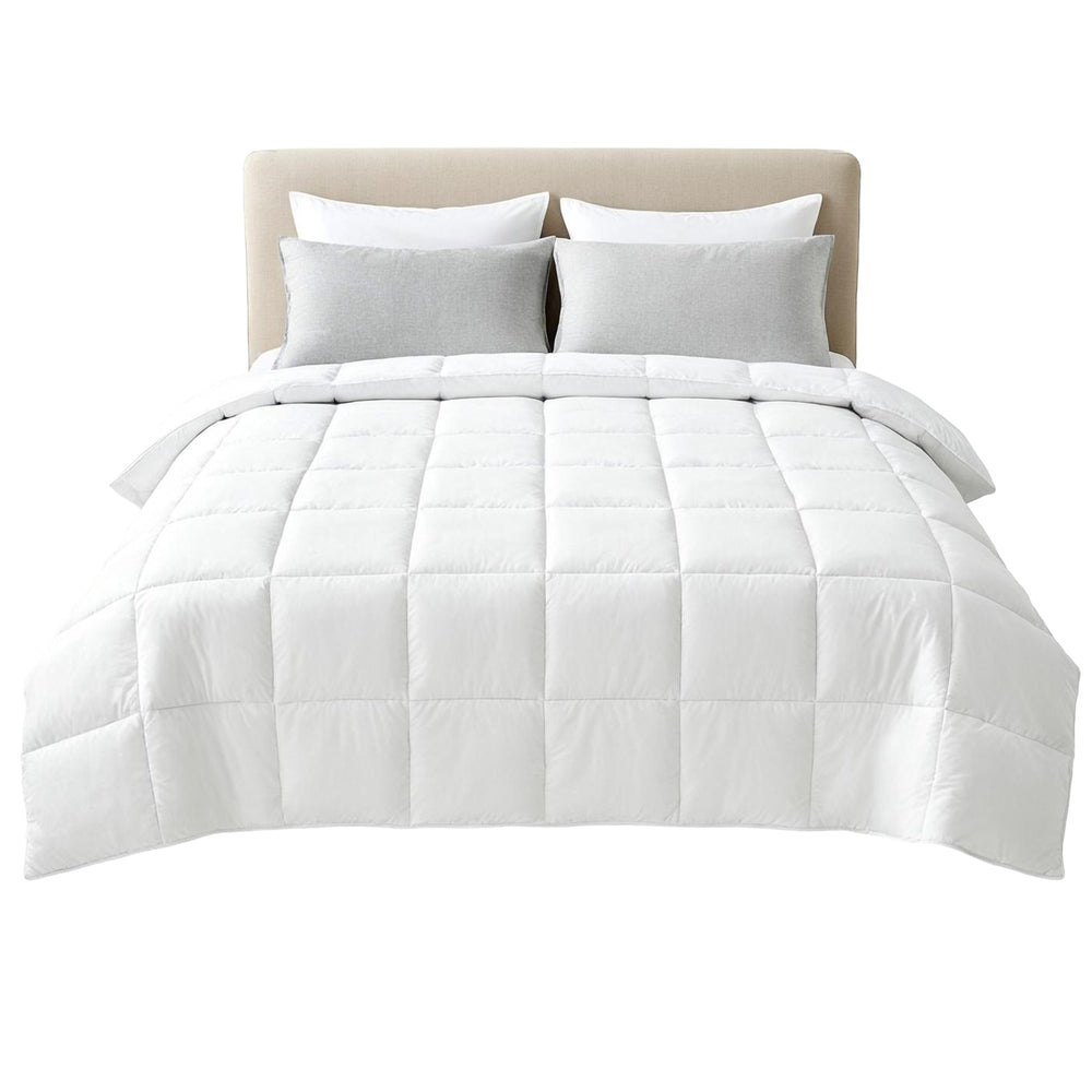 Giselle Bedding Super King Size 400GSM Microfiber Quilt All Season Duvet Quilts Comforter Winter Summer QUILT-RCYF-400-SK