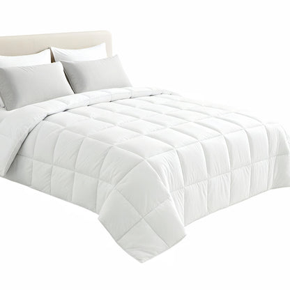Giselle Bedding Super King Size 400GSM Microfiber Quilt All Season Duvet Quilts Comforter Winter Summer QUILT-RCYF-400-SK