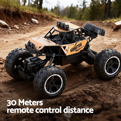 Keezi Kids Remote Control Car 5KM/H Off-Road Truck Electric Vehicle Outdoor Toys RC-CAR-4WD-50M