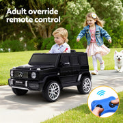 Kids Electric Ride On Car Mercedes-Benz Licensed AMG G63 Toy Cars 12V Black RCAR-AMG63-12V-BK