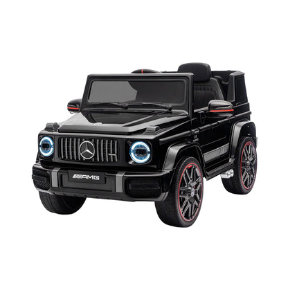 Kids Electric Ride On Car G63 Toy Cars Remote Control Black RCAR-AMG63-LS-BK