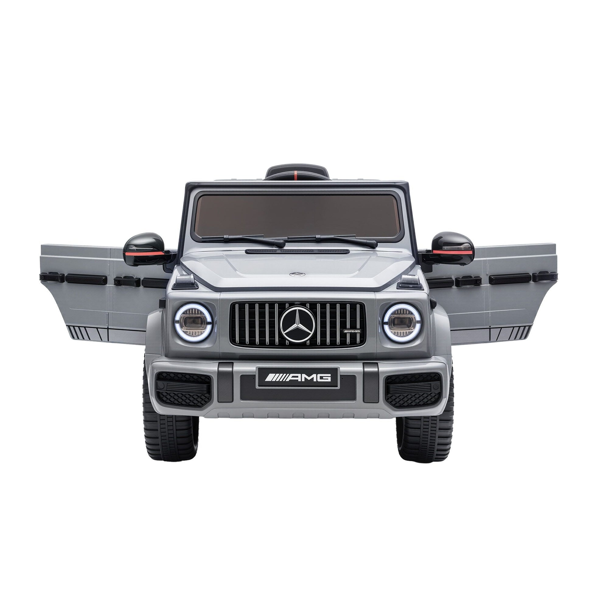 Kids Electric Ride On Car G63 Toy Cars Remote Control Grey RCAR-AMG63-LS-GY