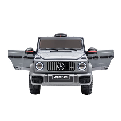 Kids Electric Ride On Car G63 Toy Cars Remote Control Grey RCAR-AMG63-LS-GY
