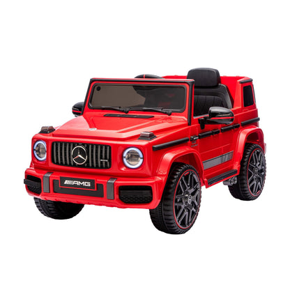 Kids Electric Ride On Car G63 Toy Cars Remote Control Red RCAR-AMG63-LS-RD
