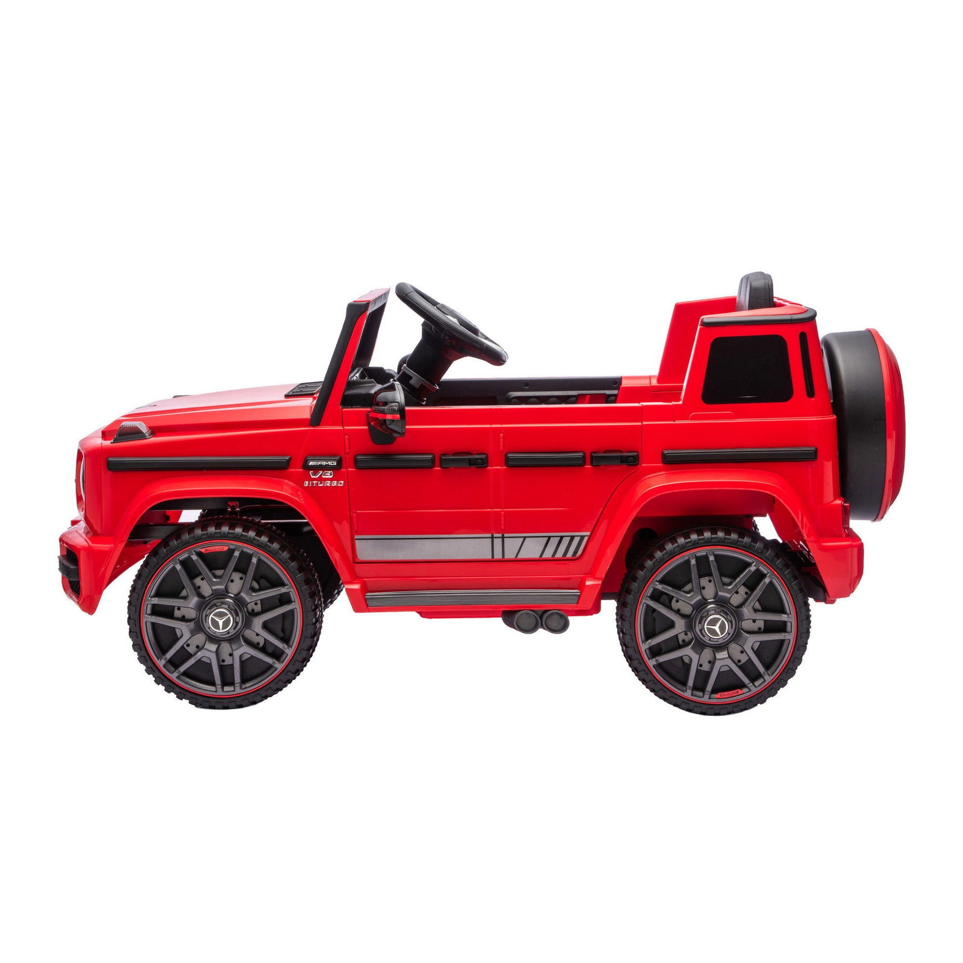 Kids Electric Ride On Car G63 Toy Cars Remote Control Red RCAR-AMG63-LS-RD