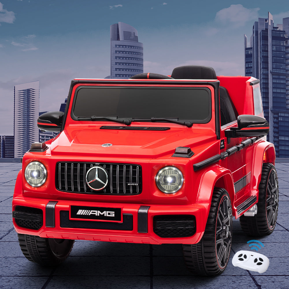 Kids Electric Ride On Car Mercedes-Benz Licensed AMG G63 Toy Cars Remote Red RCAR-AMG63-RD