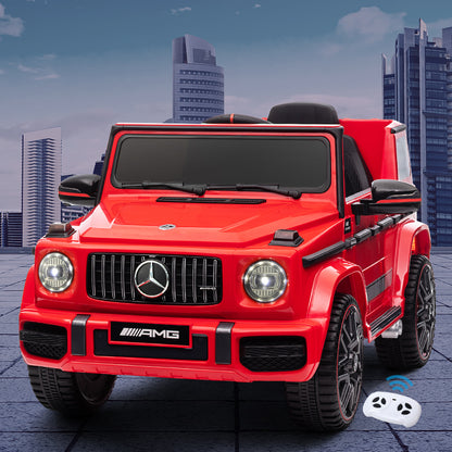 Kids Electric Ride On Car Mercedes-Benz Licensed AMG G63 Toy Cars Remote Red RCAR-AMG63-RD
