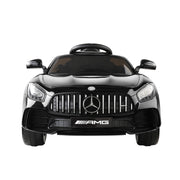 Kids Electric Ride On Car Mercedes-Benz AMG GTR Licensed Toy Cars 12V Black RCAR-AMGGTR-BK
