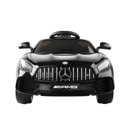 Kids Electric Ride On Car Mercedes-Benz AMG GTR Licensed Toy Cars 12V Black RCAR-AMGGTR-BK