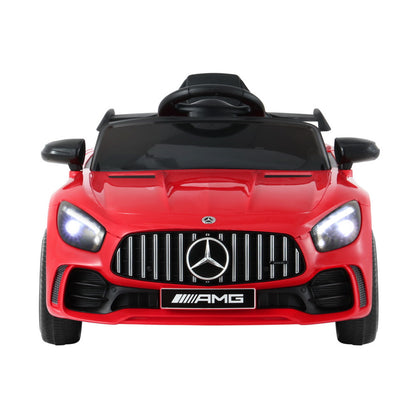 Kids Electric Ride On Car Mercedes-Benz AMG GTR Licensed Toy Cars Remote Red RCAR-AMGGTR-S-RD