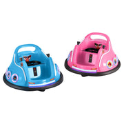 Kids Ride On Car Bumper Electric Toys Cars with Remote Control Stickers Light Blue Pink RCAR-BUMPER-BUXPK