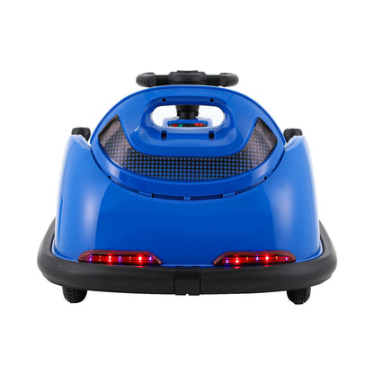 Rigo Kids Ride On Car Bumper Kart 6V Electric Toys Cars Remote Control Blue RCAR-BUMPER-KART-BU