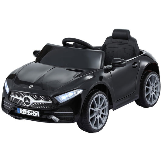 Kids Electric Ride On Car Licensed Outdoor Toys Cars Music Remote Black RCAR-CLS350-LS-BK
