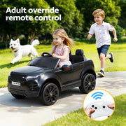 Kids Electric Ride On Car Land Rover Licensed Toy Cars Remote 12V Battery Black