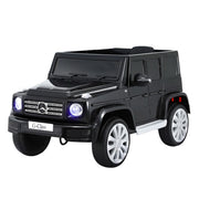 Kids Ride On Car Licensed Mercedes-Benz G500 Electric Toys Horn Remote 12V Black RCAR-G500-LS-BK