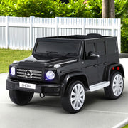 Kids Ride On Car Licensed Mercedes-Benz G500 Electric Toys Horn Remote 12V Black RCAR-G500-LS-BK