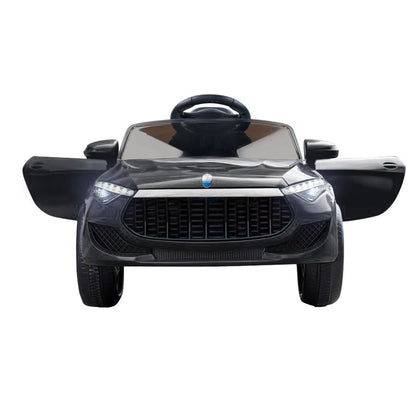 Rigo Kids Electric Ride On Car Toys Cars Horn Music Remote Control 12V Black RCAR-MASRT-S-BK